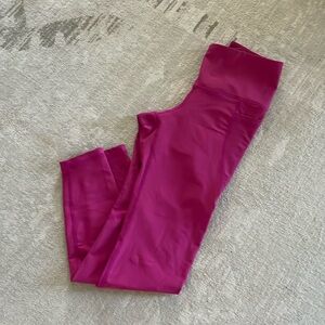 Hot pink size small old navy active leggings